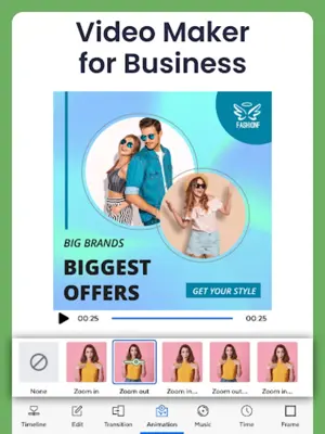 Marketing Video Maker Ad Maker android App screenshot 5