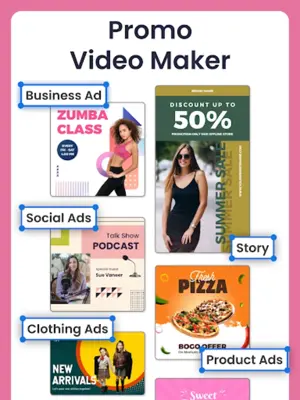 Marketing Video Maker Ad Maker android App screenshot 7